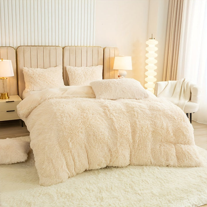 BowLift | Ultra Soft Plush Duvet Cover Set with Zipper - Luxury & Comfort