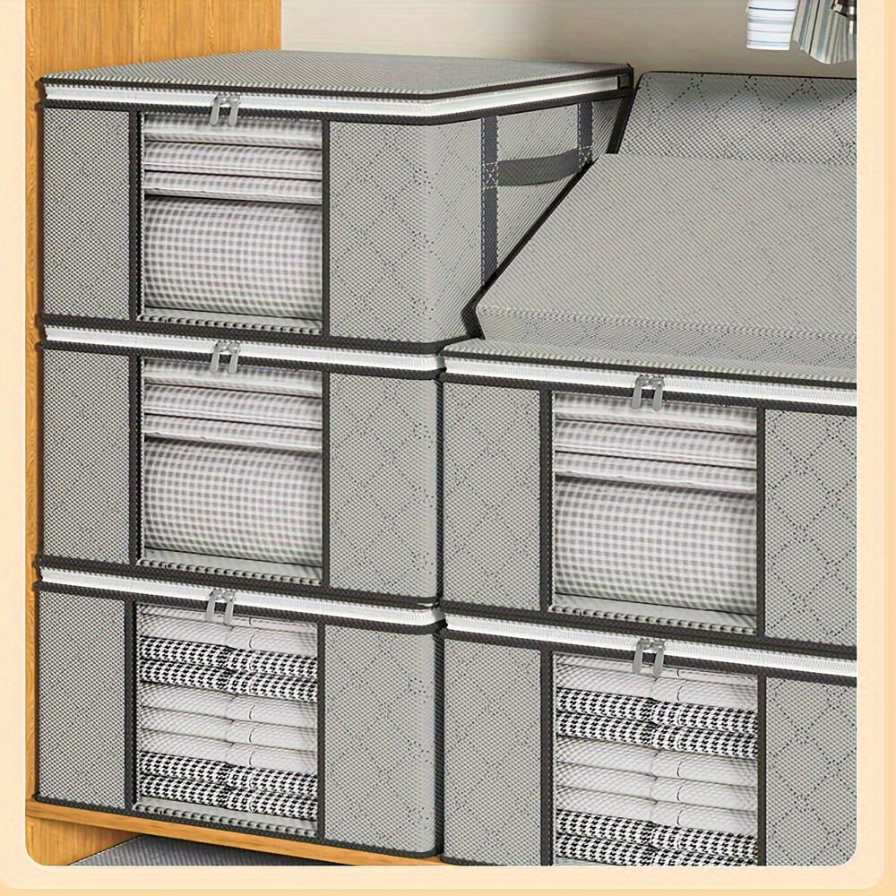 SmartStore - Foldable Storage Bags Set of 4 for Clothing and Bedding Bowlift