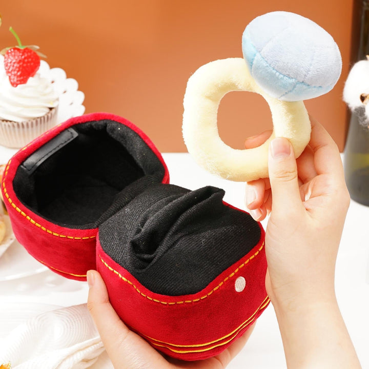 BowLift | Love Gem Soft Stuffed Plush Ring Box