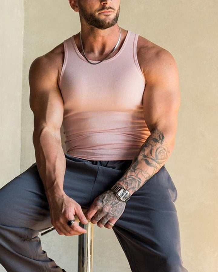 BowLift | Men's solid color sleeveless vest
