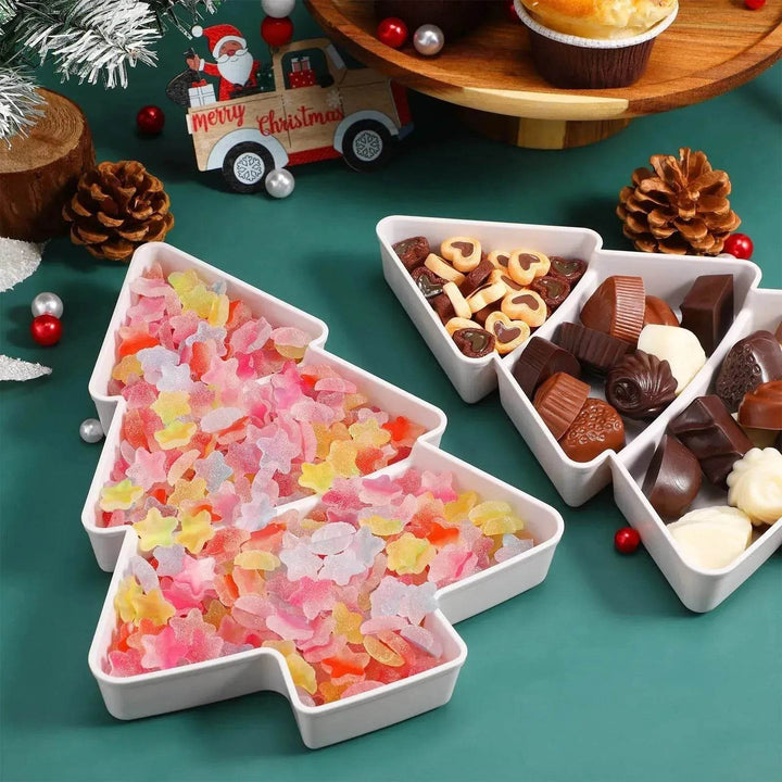 BowLift | Creative Christmas Tree Fruit Platter Tray
