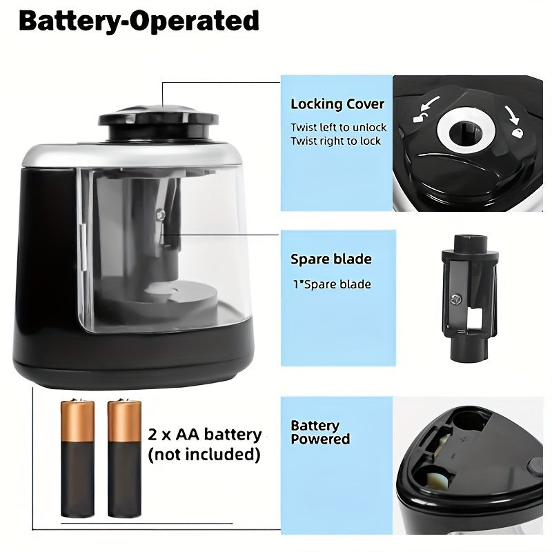 BowLift | Automatic USB Pencil Sharpener – Compact & Fast