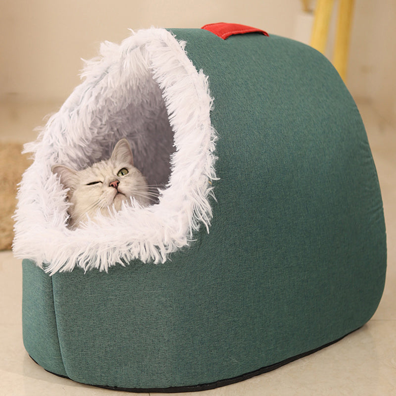 BowLift | CozyNest Animal Den Bed | Warm and comfortable hiding place for your furry friend