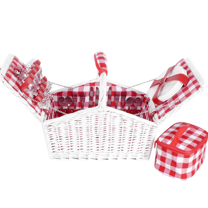 Ladies Picnic Basket with Complete Cutlery Set Bowlift