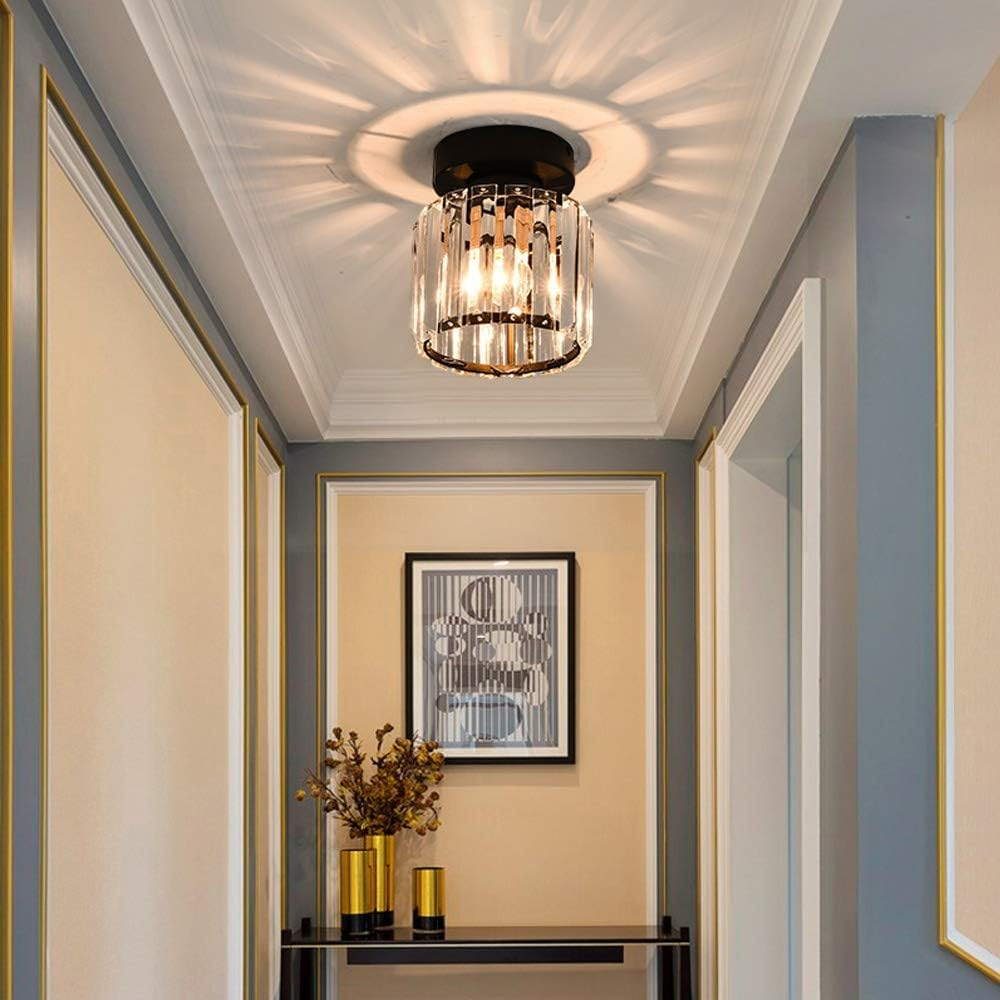 BowLift | Ceiling Light Crystal Flush Mount Modern Fixture