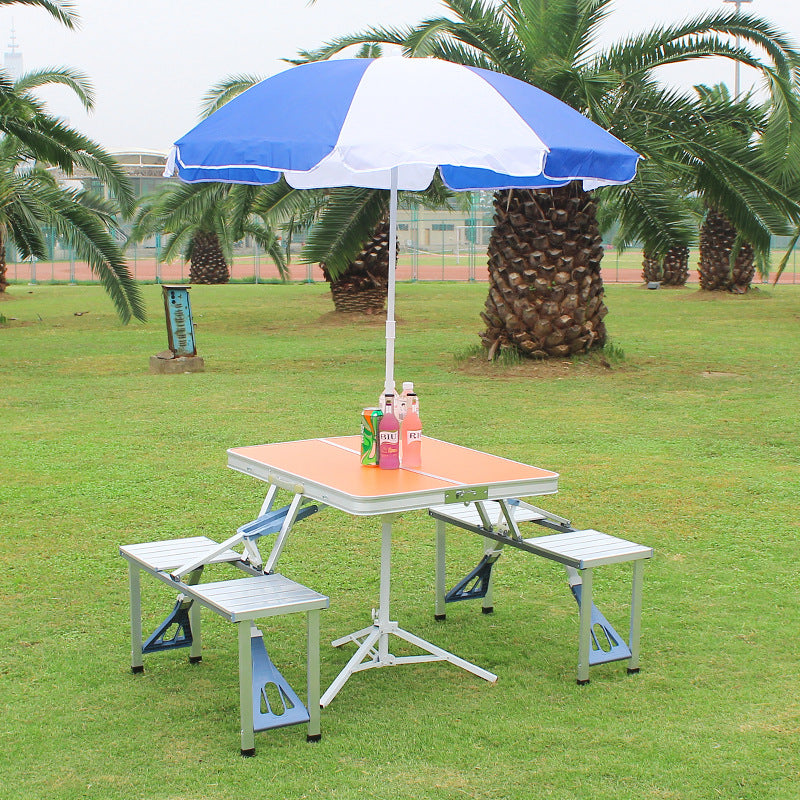Foldable Picnic Table Set Bowlift