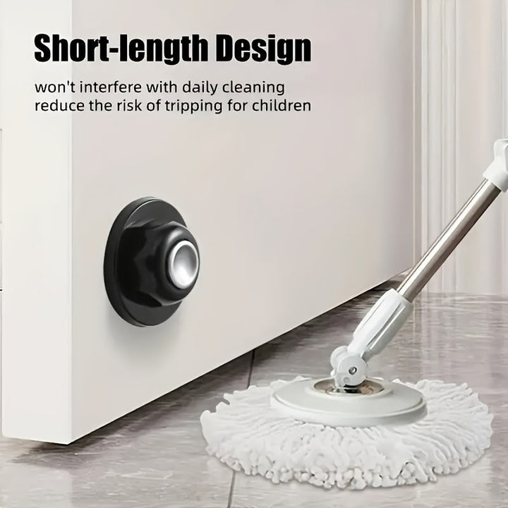 Magnetic door stopper without drilling | Bowlift