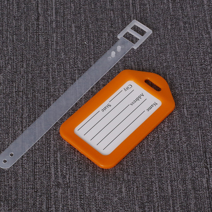 Durable Travel Identification Tag Bowlift
