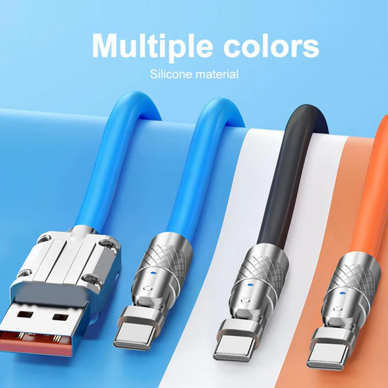 BowLift | 180 degree  Rotating Fast Charge Cable