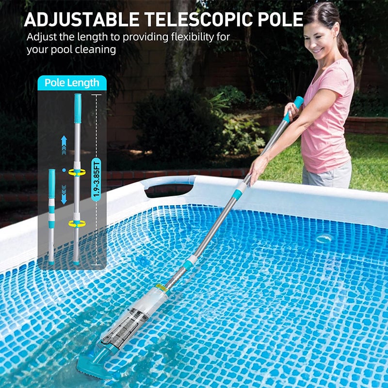 BowLift | US Standard - 3in1Cordless Rechargeable Powerful Motor Swimming Pool Vacuum Cleaner