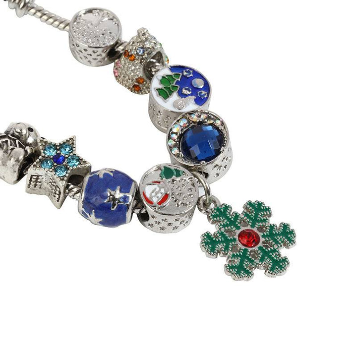 BowLift | Christmas Snowflake Bells Children's Charm Bracelet