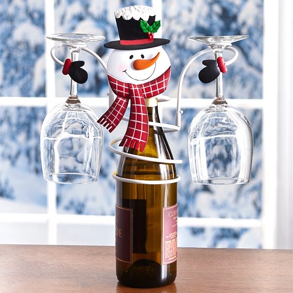 BowLift | Holiday Wine Bottle & Glass Holders - Christmas decoration