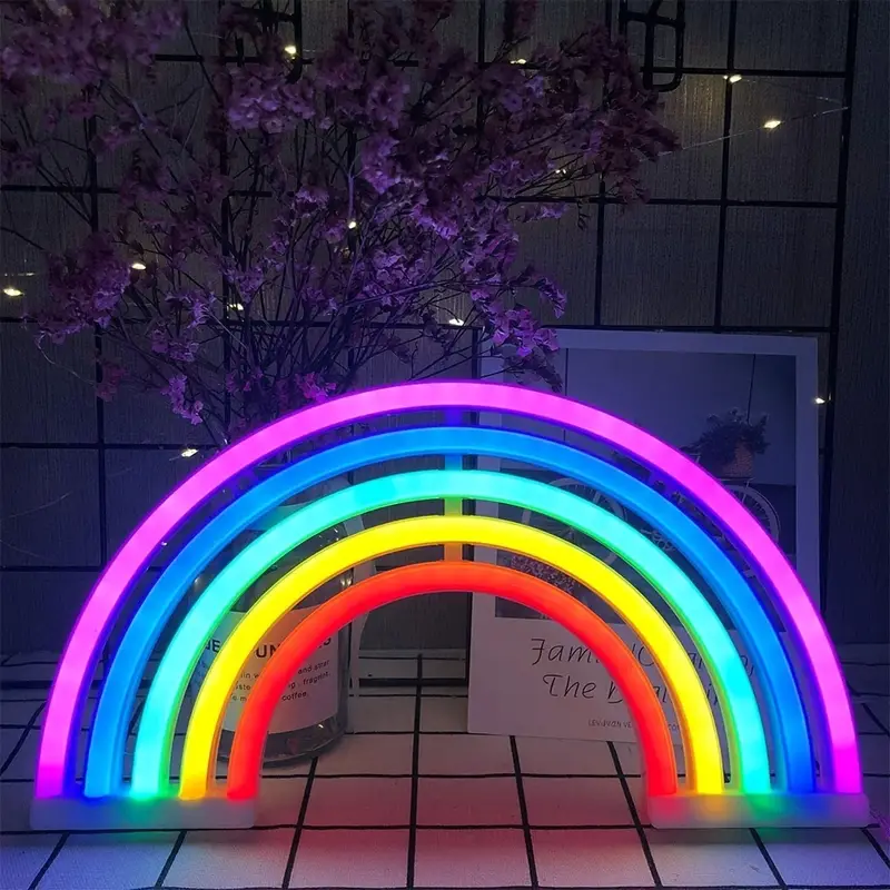 Rainbow Night Light - RadiantArc | Bowlift