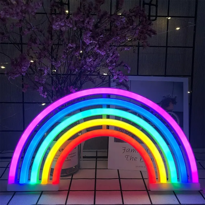 Rainbow Night Light - RadiantArc | Bowlift