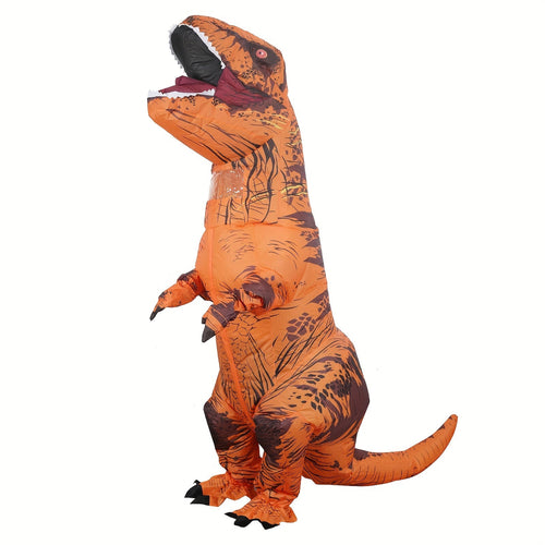 BowLift | Unisex Inflatable Halloween Dinosaur Costume | Giant T-Rex Jumpsuit