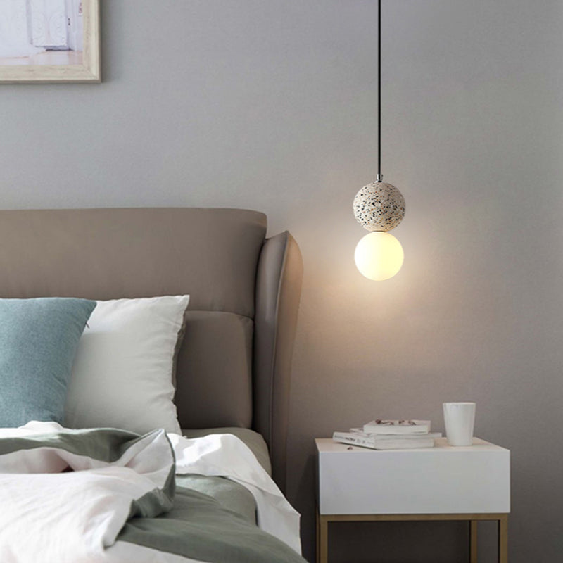 BowLift | Aurora Glow - Luxe LED Pendant Light in Black/White