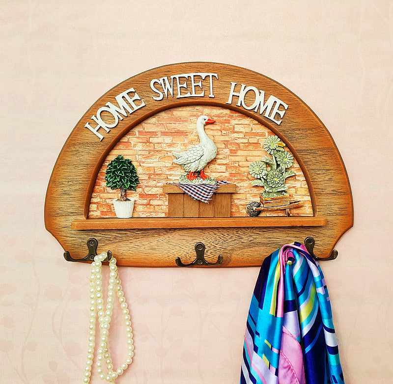 Home Sweet Home Decorative Wall Shelf