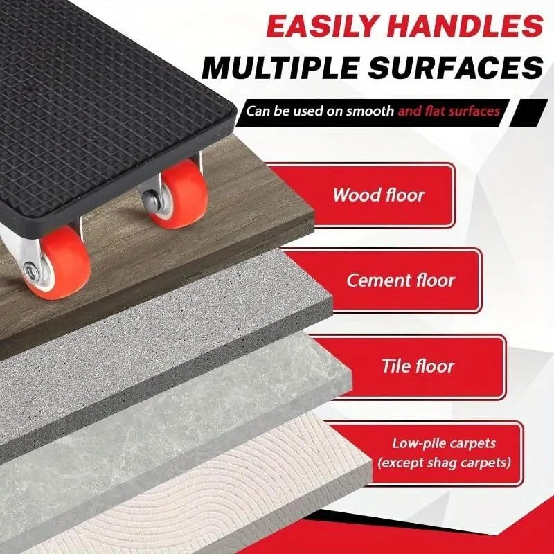 GlideMaster — Effortlessly master heavy loads and protect your back while moving furniture | Bowlift