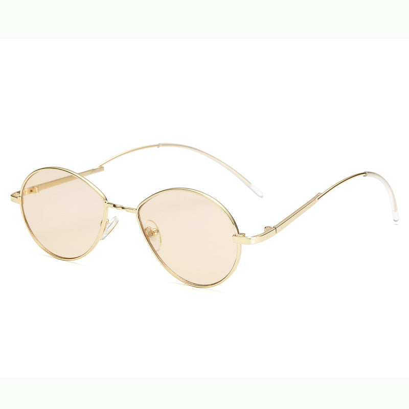 Women's round sunglasses with ultra-light frame Bowlift