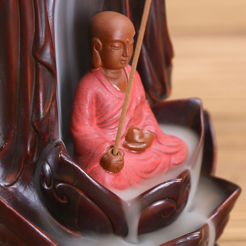 Decorative Buddha Handcrafted Incense Holder