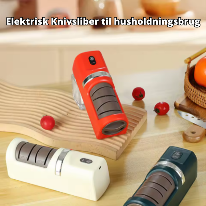 Electric knife sharpener with battery 1200mAh | Bowlift