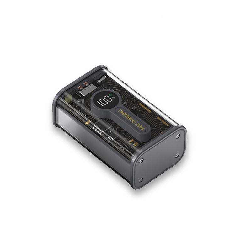 BowLift | Transparent Mecha Wind Super Capacity Power Bank (10000mah)