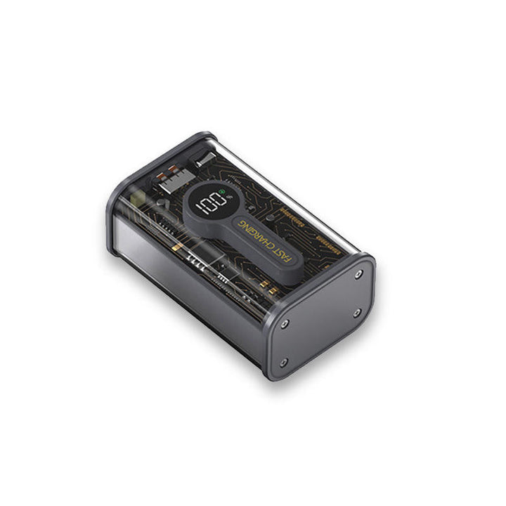 BowLift | Transparent Mecha Wind Super Capacity Power Bank (10000mah)