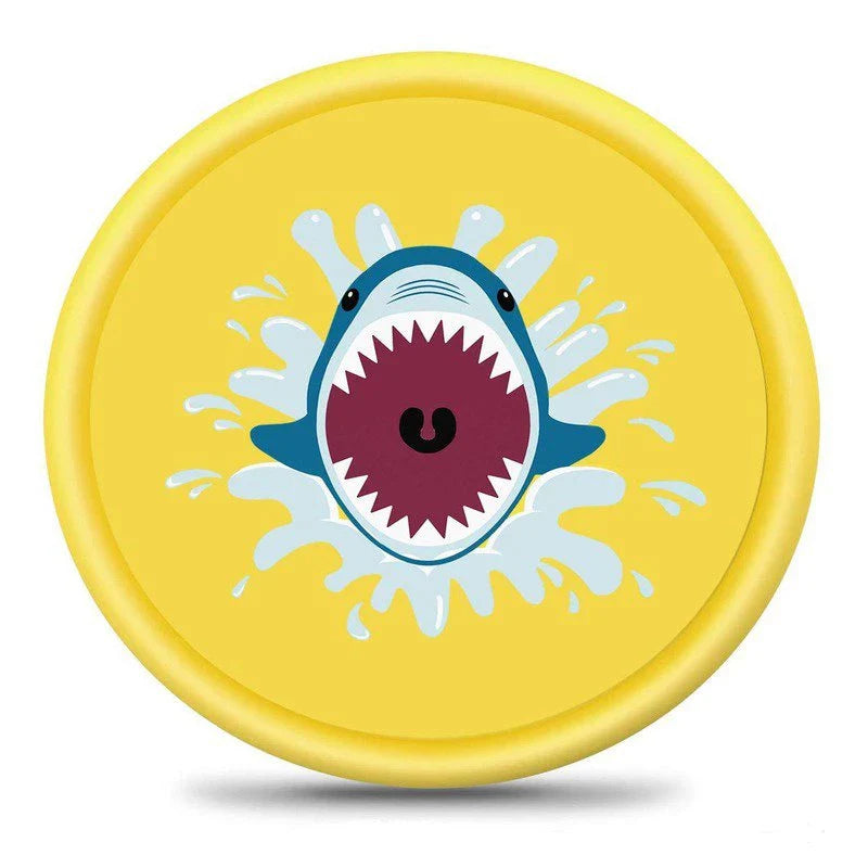 BowLift | Shark Splash Sprinkler Mat for Kids – Inflatable Water Mat