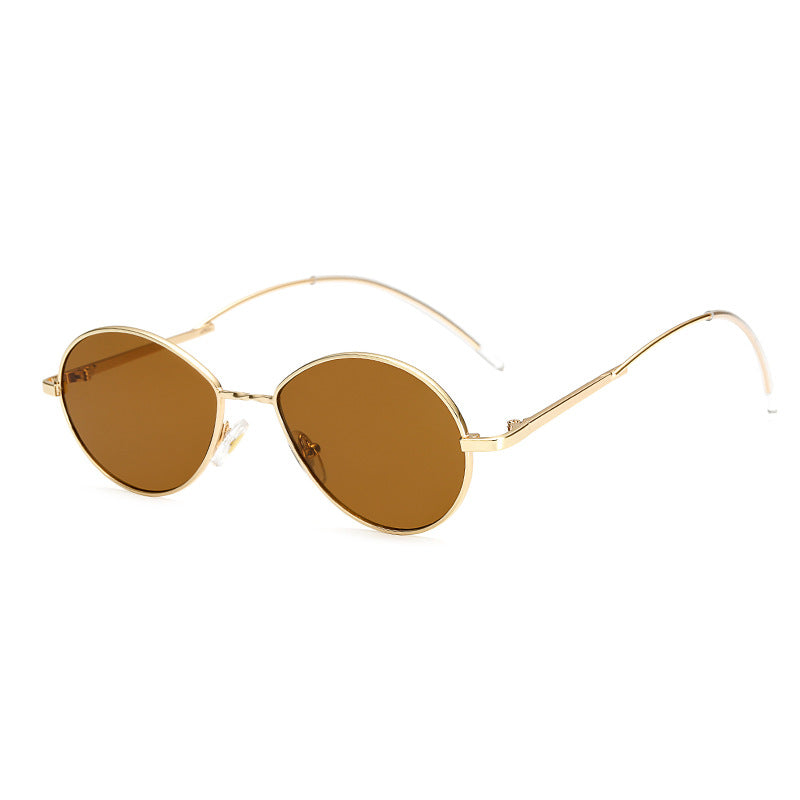 Women's round sunglasses with ultra-light frame Bowlift