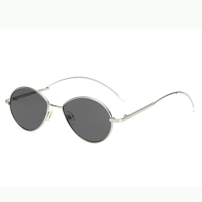 Women's round sunglasses with ultra-light frame Bowlift