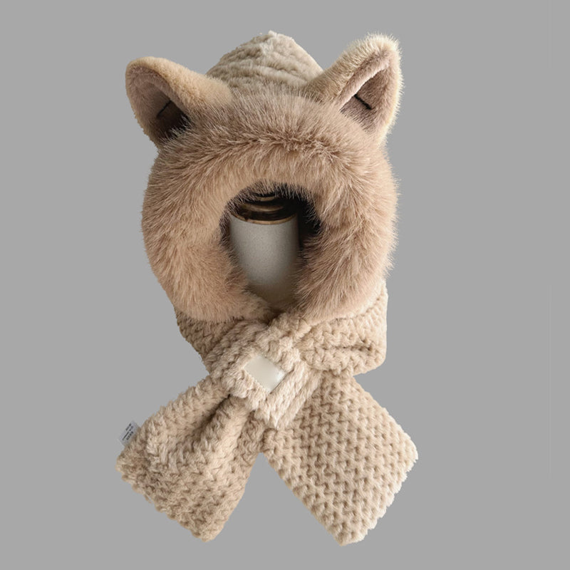 BowLift | Sweet Fox Ears 2-in-1 Hat and Scarf