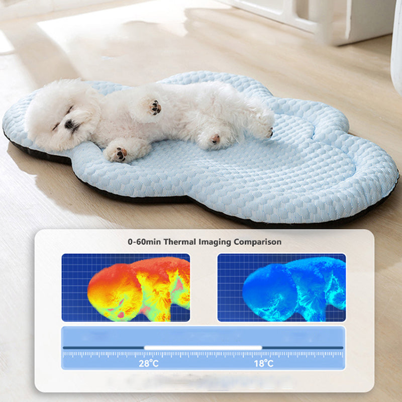 Cloud-Shaped Cooling Pet Mat for Small to Medium Dogs | Bowlift
