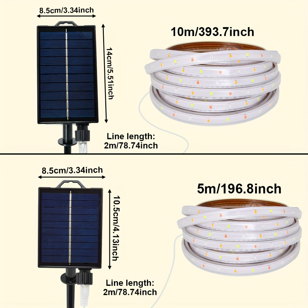 BowLift | Solvara Flexible Solar LED Light Tube with Remote Control | Creative Outdoor Lighting | Energy Efficient & Weatherproof