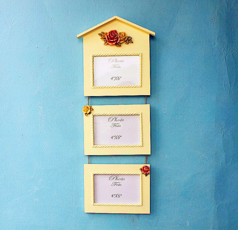 Decorative Triptych Photo Frame