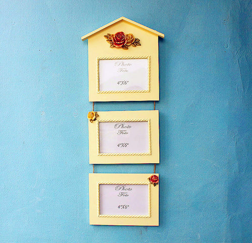 Decorative Triptych Photo Frame