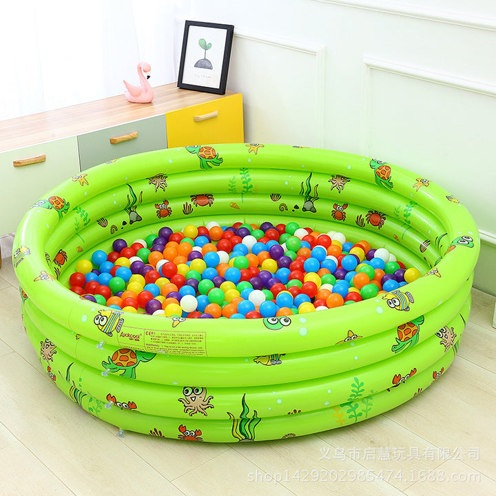 Women Inflatable Kiddie Pool with Maritime Design Bowlift