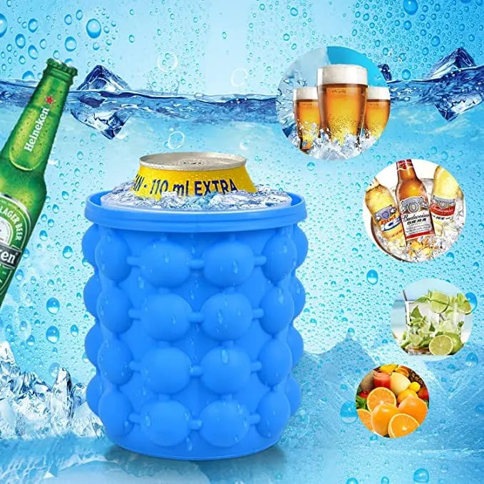BowLift | Space-saving ice cube container with lid