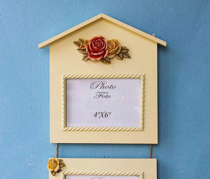 Decorative Triptych Photo Frame