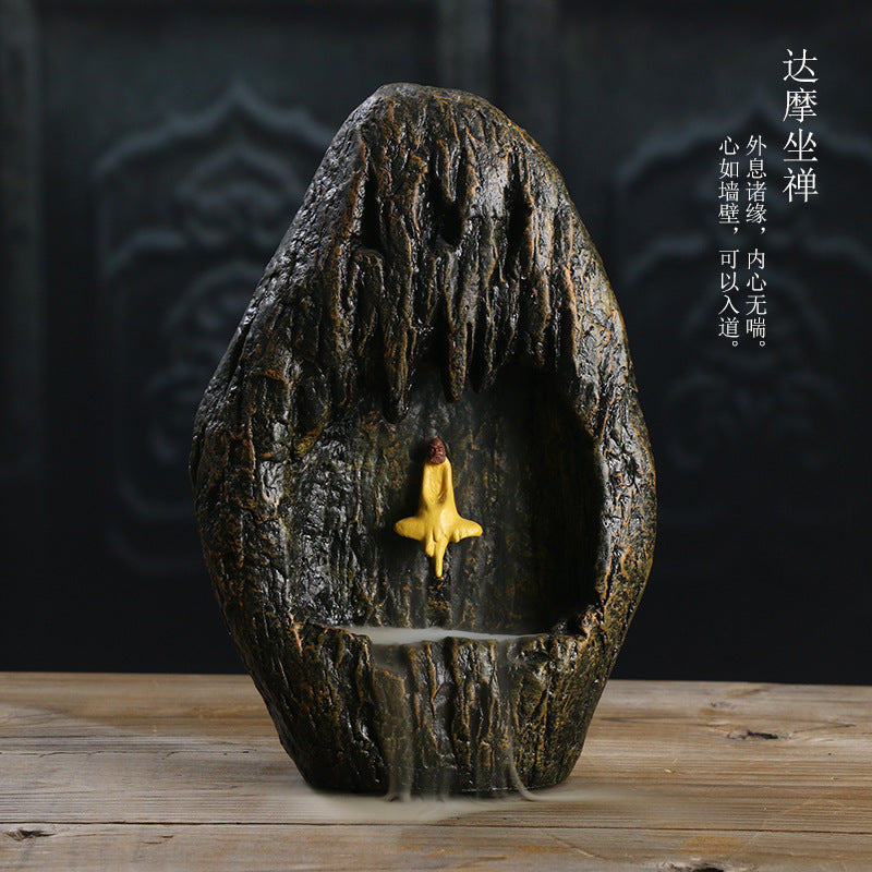 Serene Meditation Waterfall Incense Holder
