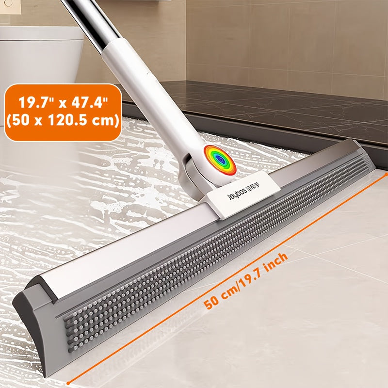 Floor wiper with rubber lip & TPE bristles | Bowlift