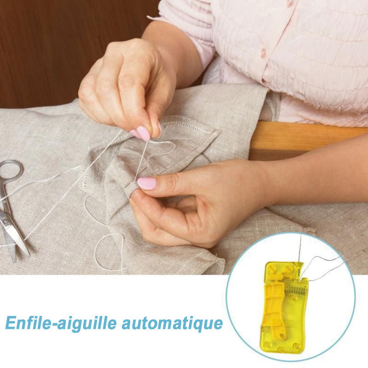 BowLift | EasyThreader – Quickly thread needles without eye strain or frustration