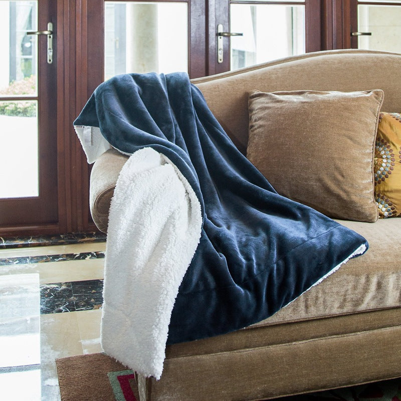 Women soft and warming fleece blanket Bowlift