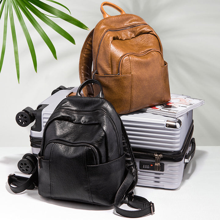 Premium Leather Backpack