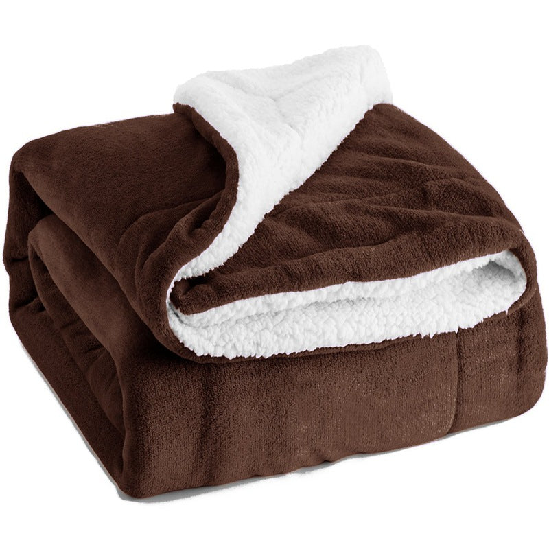 Women soft and warming fleece blanket Bowlift