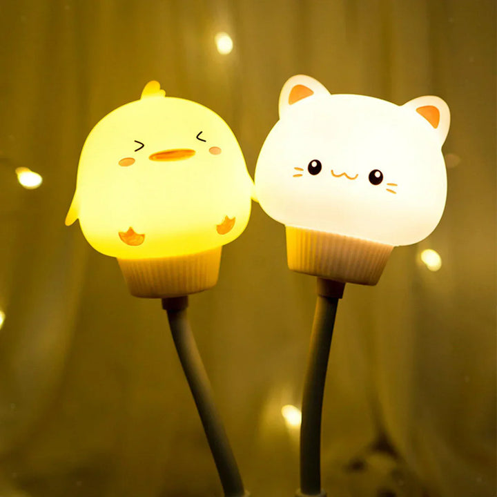 Cozy Night Light with Timer Function Bowlift