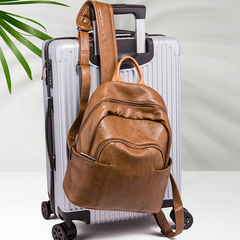 Premium Leather Backpack