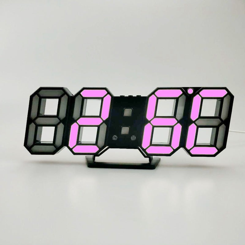 Digital alarm clock in modern design Bowlift