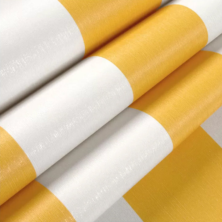 BowLift | Simple Wide Stripes Non-Adhesive Wallpaper for Coffee Room and Clothing Store, 33 Feet x 20.5 Inches