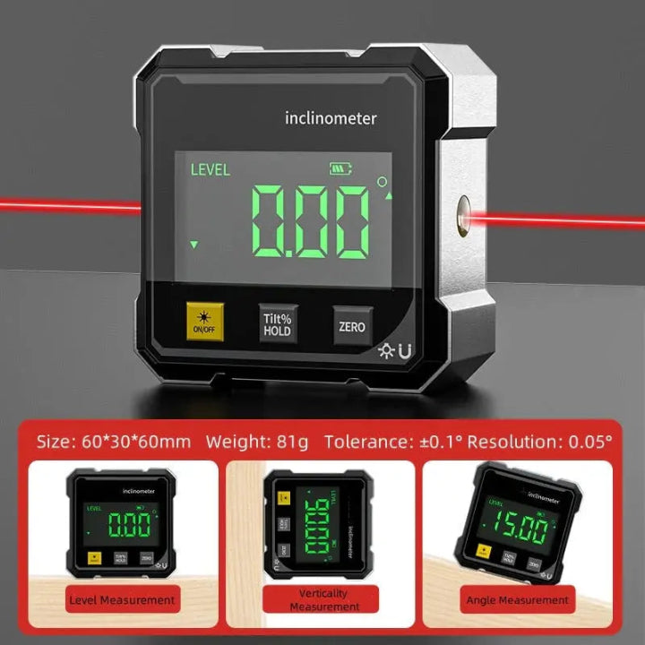BowLift | Precision Angle Meter AnglePro – Magnetic Digital Level