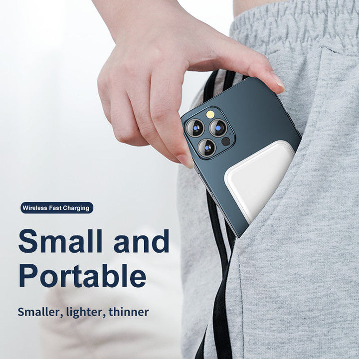 BowLift | Magnera Magnetic Power Bank 5000 mAh | Compatible with iPhones | USB Output 5 V/2.1 A | Compact & Stylish